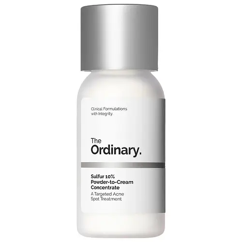 The Ordinary Sulfur 10% Powder-to-Cream Concentrate Acne Spot Treatment