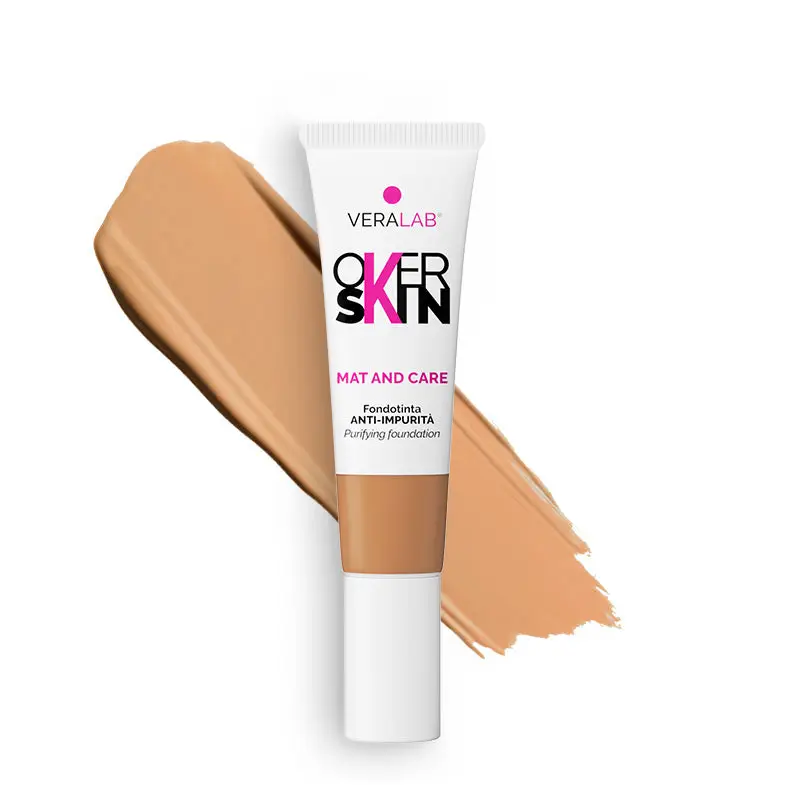 VeraLab Mat And Care Purifying Foundation 10 Cinnamon