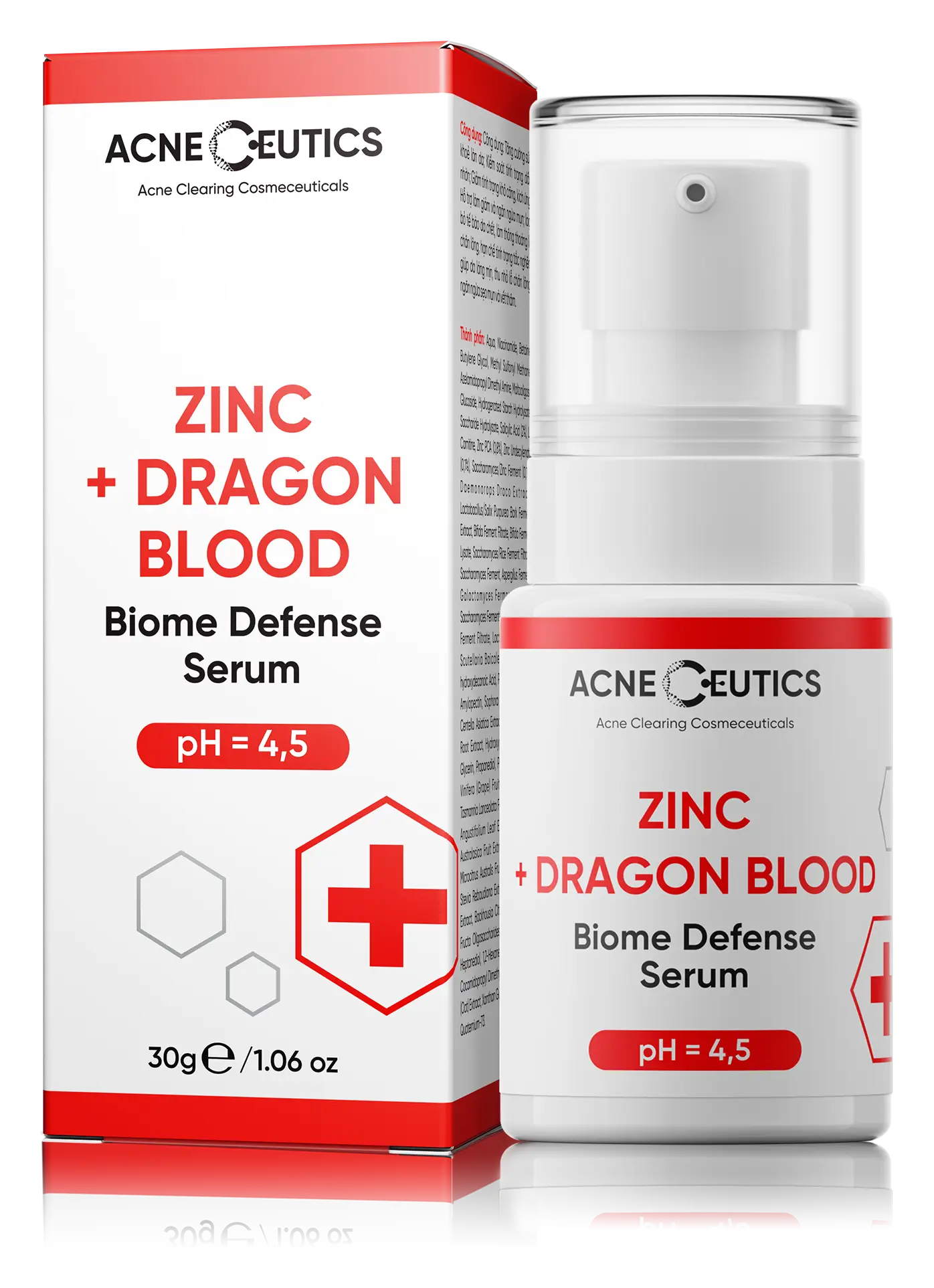AcneCeutics Zinc + Dragon Blood Biome Defense Serum