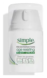Simple Skincare Regeneration Age Resisting Night Cream Singapore