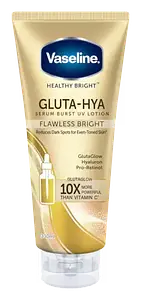 Vaseline Gluta-Hya Serum Burst UV Lotion Flawless Bright Malaysia
