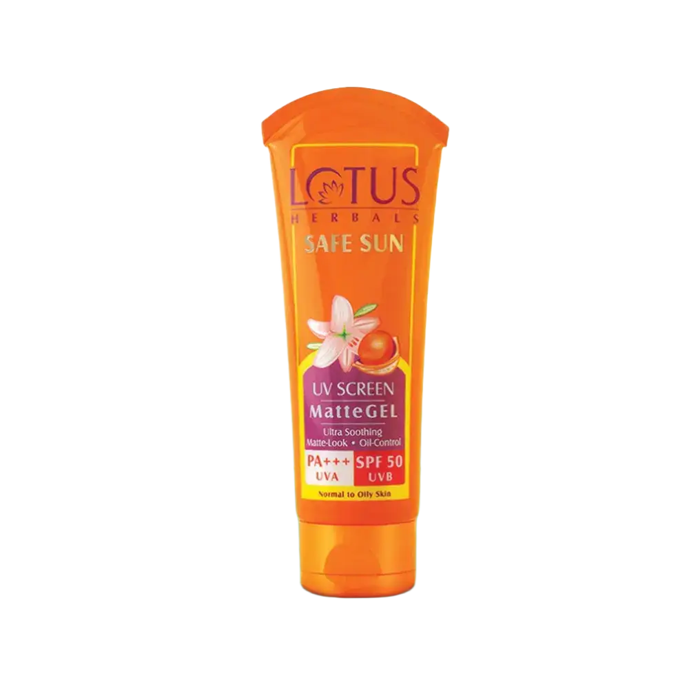 Lotus Herbals Safe Sun UV Screen Mattegel Sunscreen SPF 50