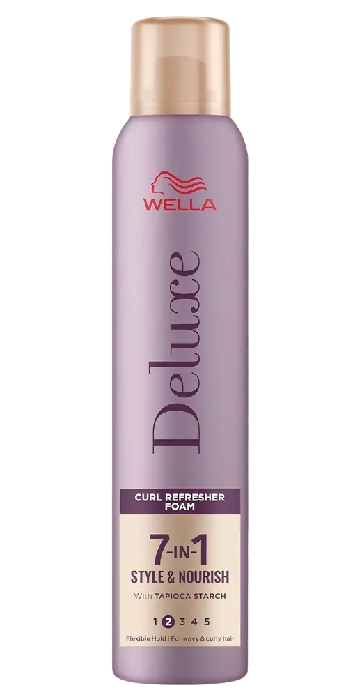 Wella Deluxe 7-In-1 Style & Nourish Curl Refresher Foam