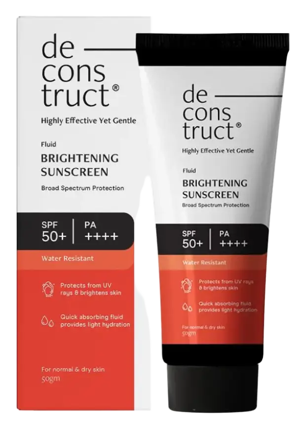 Deconstruct Fluid Brightening Sunscreen SPF 50+