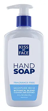 Kiss My Face Hand Soap Fragrance Free