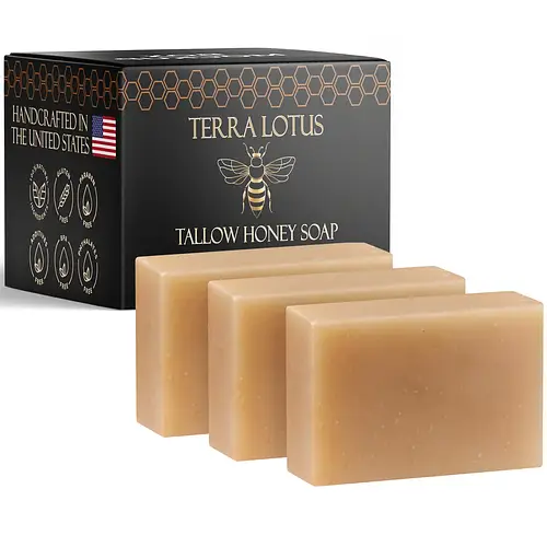 Terra Lotus Tallow Honey Soap Citrus