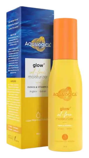 Aqualogica Glow+ Oil Free Moisturizer With Papaya & Vitamin C