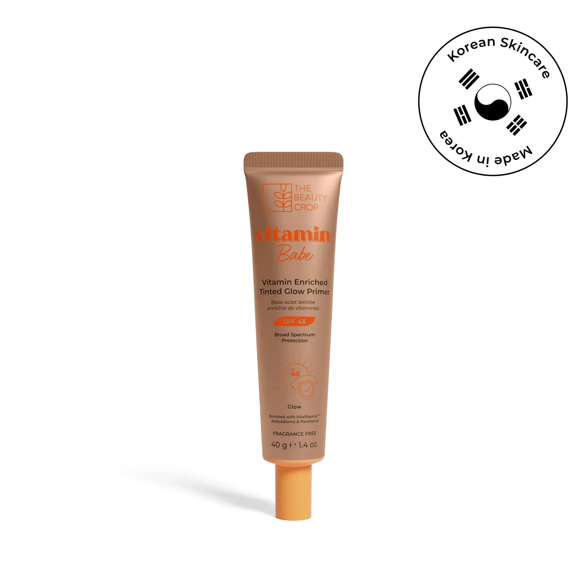 The Beauty Crop Vitamin Babe Tinted Glow Primer SPF 45 Glow