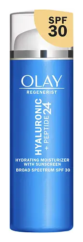Olay Regenerist Hyaluronic + Peptide 24 Face Moisturizer SPF 30