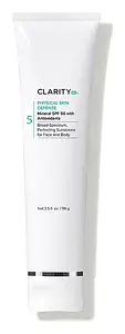 ClarityRx Physical Skin Defense Mineral SPF 50 with Antioxidants