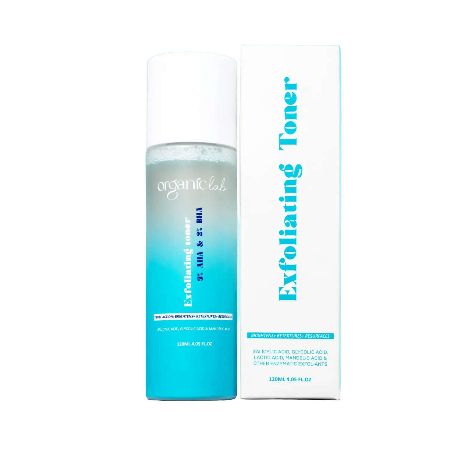 Organic Lab AHA BHA Exfoliating Toner