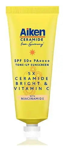 Aiken Ceramide Bright Tone-Up Sunscreen SPF 50+ PA++++