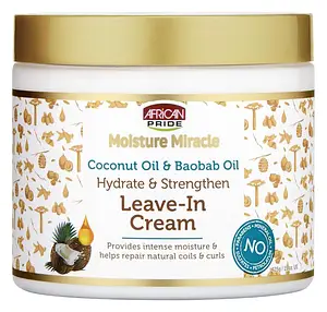 African Pride Coconut Oil & Baobab Oil Leave-In Cream