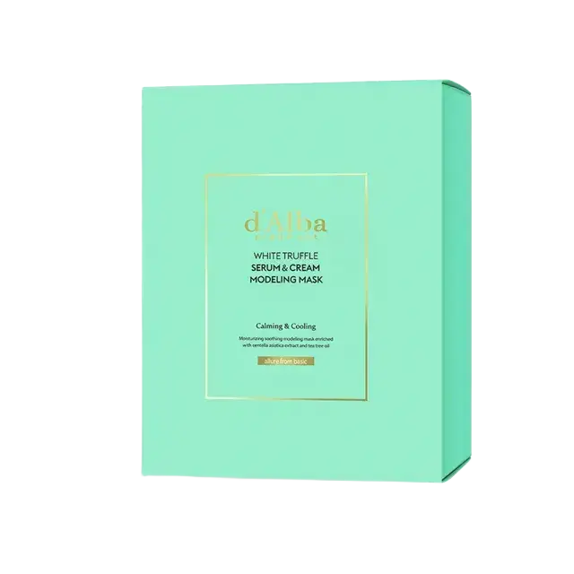 D'Alba White Truffle Serum & Cream Modeling Mask Calming & Cooling