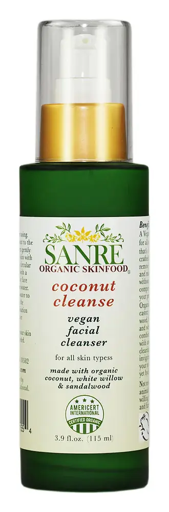 SanRe Organic Skinfood Coconut Cleanse Facial Cleanser
