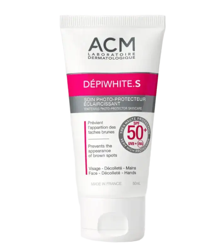 Laboratoire ACM Dépiwhite.S Whitening Photo-Protector Skincare SPF 50+
