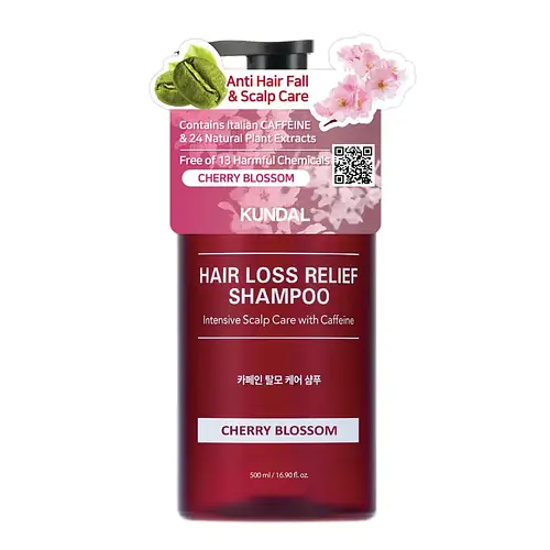 Kundal Hair Loss Relief Shampoo Cherry Blossom