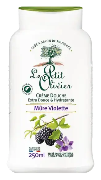 Le Petit Olivier Shower Cream Blackberry Violet