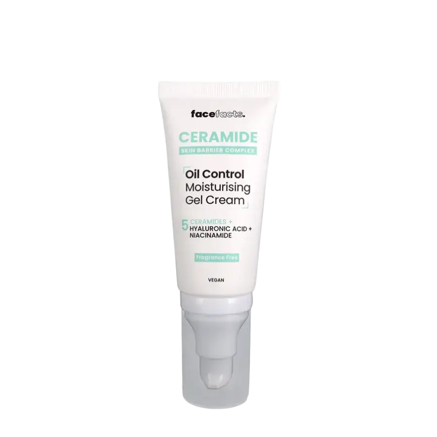 Face Facts Ceramide Oil Control Moisturising Gel Cream