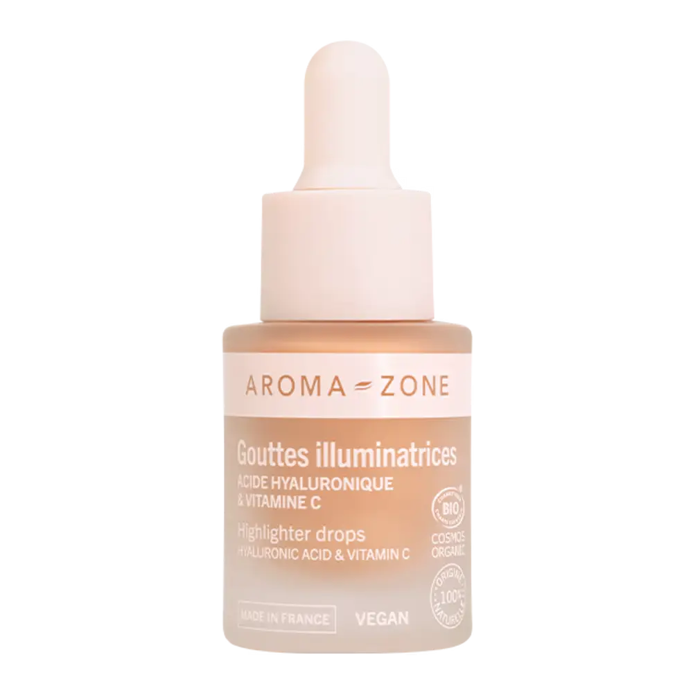 Aroma-Zone Gouttes Illuminatrices Acide Hyaluronique & Vitamine C