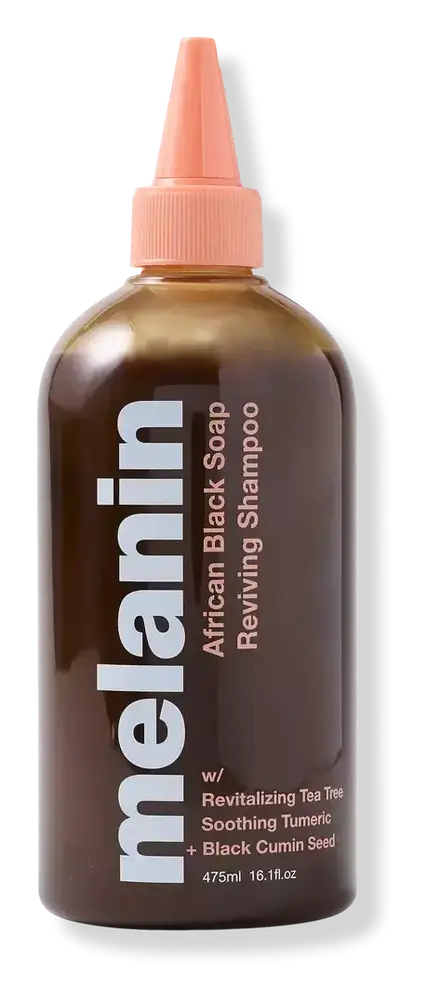 Melanin Haircare African Black Soap Reviving Shampoo