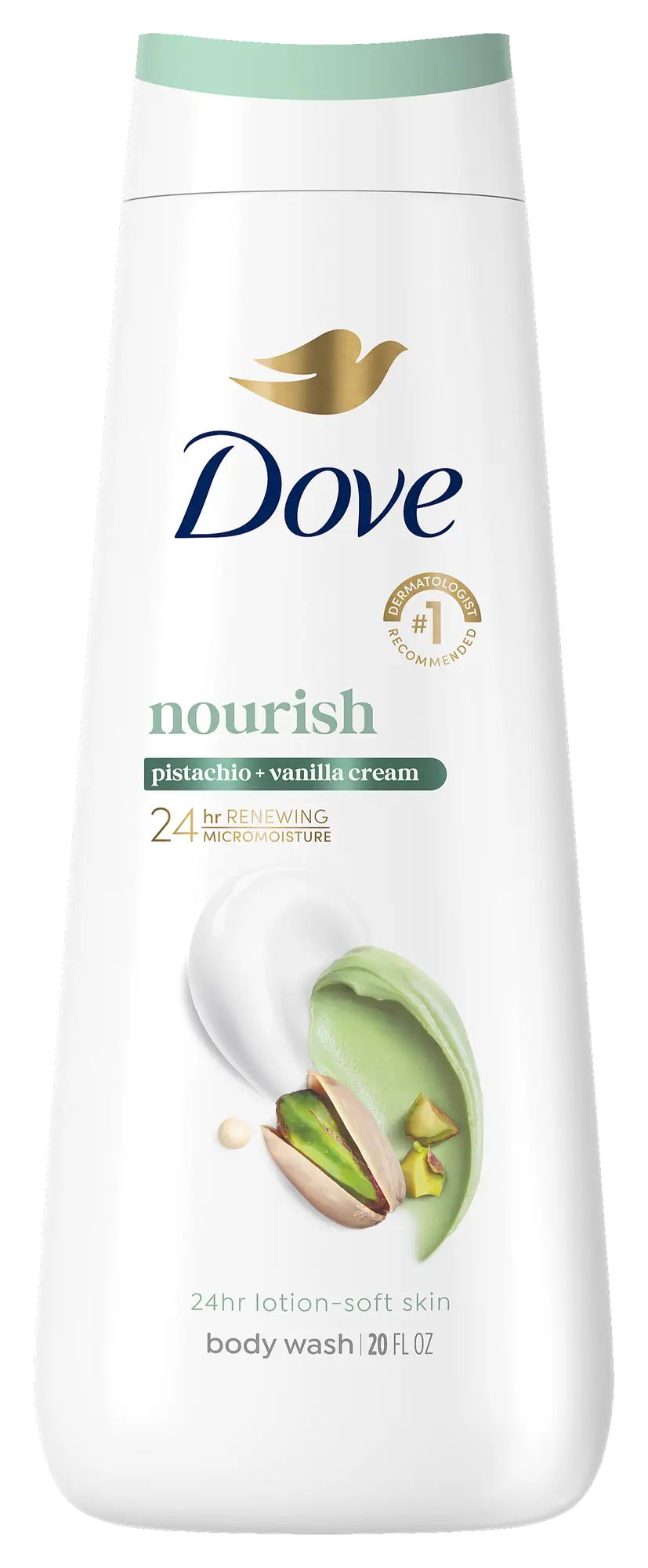Dove Nourish Pistachio + Vanilla Cream Body Wash