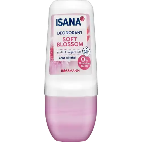 ISANA Deodorant Roll-On Soft Blossom
