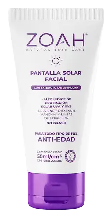 Zoah Anti-Aging Sunscreen UVA/UVB