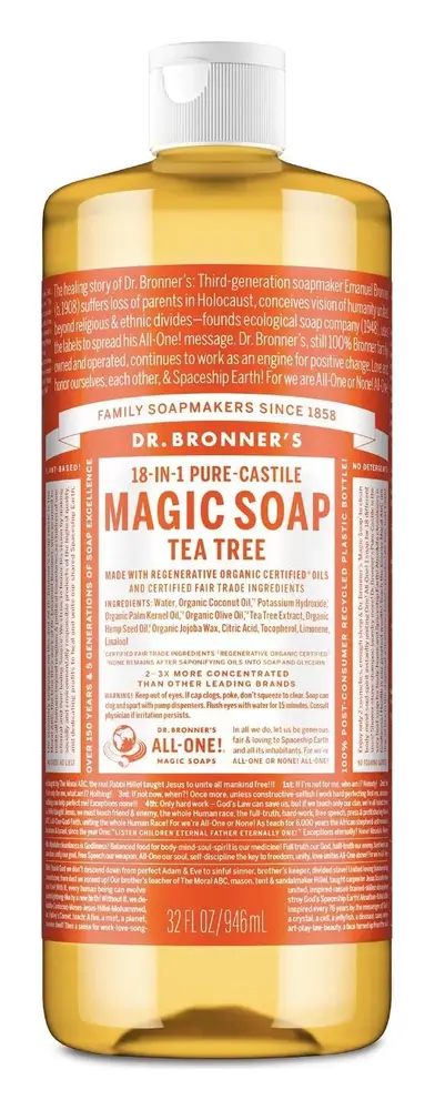 Dr. Bronner's Pure-Castile Magic Soap Tea Tree