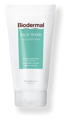 Biodermal Face Wash Alle Huidtypen
