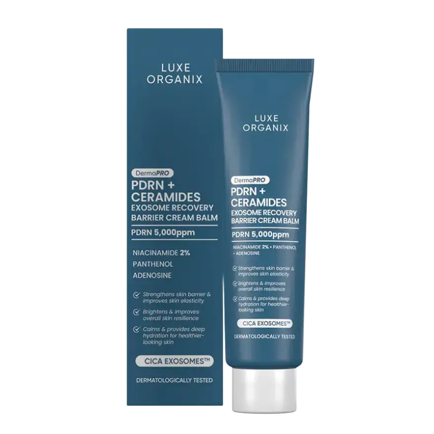 Luxe Organix Dermapro PDRN + Ceramides Exosome Recovery Barrier Cream Balm