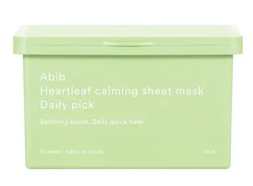 Abib Daily Pick Sheet Mask Heartleaf Calming