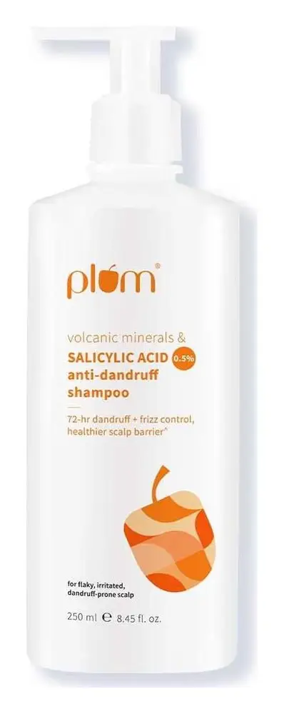 Plum Goodness Volcanic Minerals & 0.5% Salicylic Acid Anti-Dandruff Shampoo