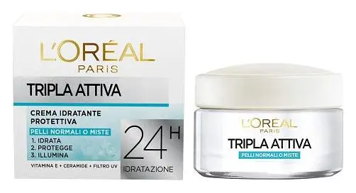 L'Oreal Triple Active Multi-Protection Day Moisturiser Normal to Combination Skin