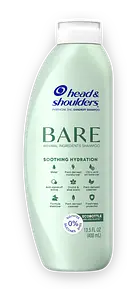 Head & Shoulders Bare Soothing Hydration Silicon-Free Dandruff Shampoo USA