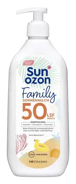 Sunozon Family Sonnenmilch SPF 50