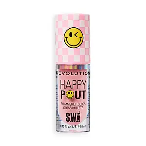 Revolution Beauty S.W. Smiley Happy Pout Shimmer Lip Gloss Pink Bliss