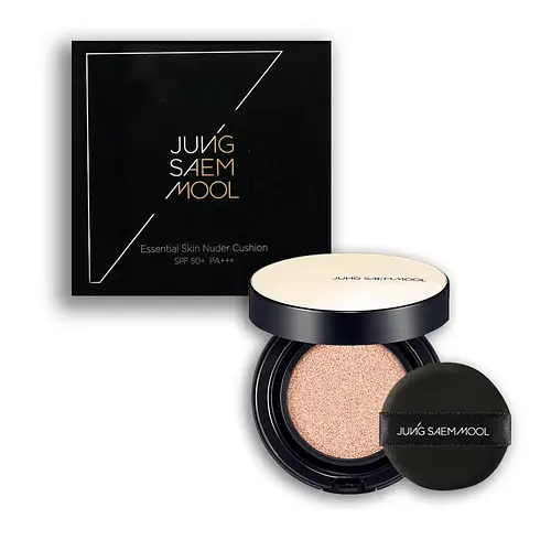 Jung Saem Mool Essential Skin Nuder Cushion Pink Light (Moisturizing Cushion Offers Flawless Dewy Skin Express, Suitable For Dry And Combination Skin14g