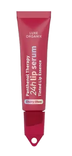 Luxe Organix Panthenol Therapy 24H Lip Serum Tinted Lip Essence Cherry Glaze