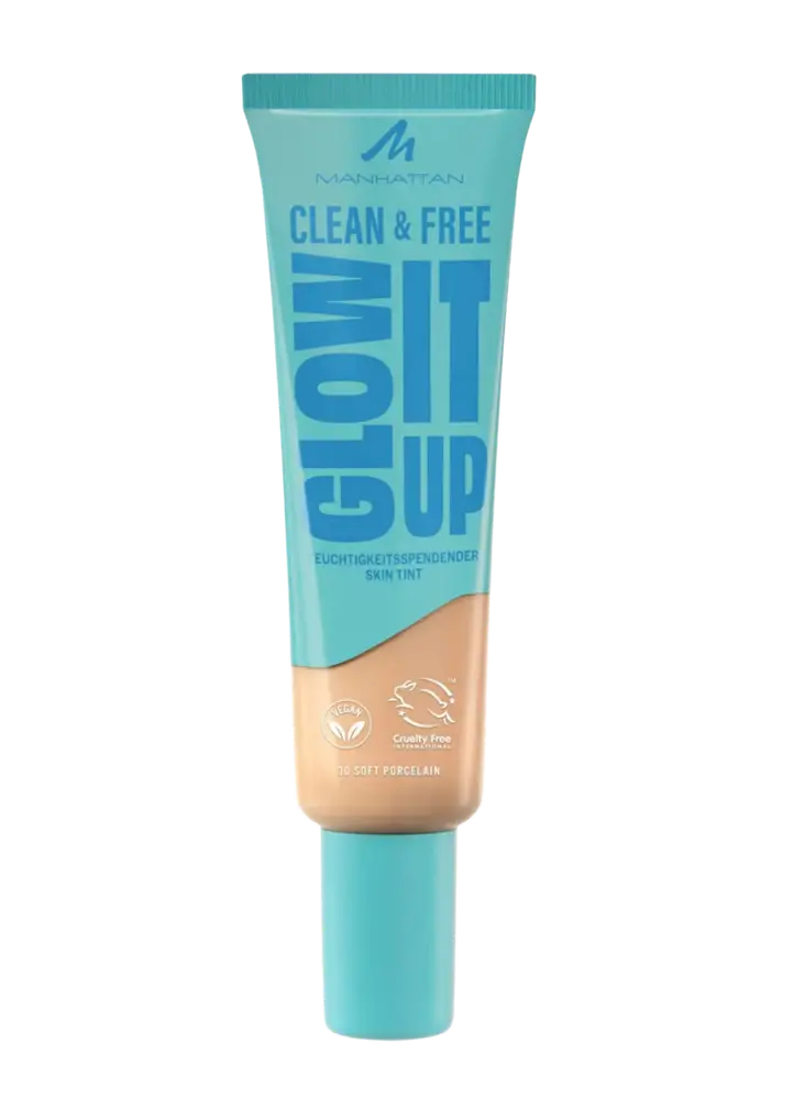 Manhattan Clean & Free Glow It Up Skin Tint 030 Soft Porcelain
