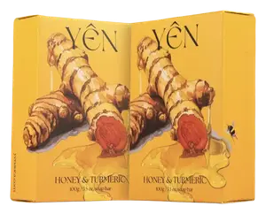 Yen Aura Skin Clearing Honey & Turmeric Bar