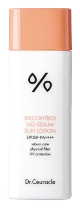 Dr.Ceuracle 5α Control No-Sebum Sun Lotion SPF50+ PA++++