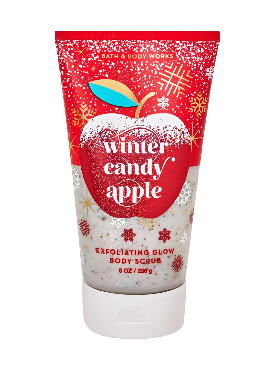 Bath & Body Works Winter Candy Apple Exfoliating Glow Body Scrub