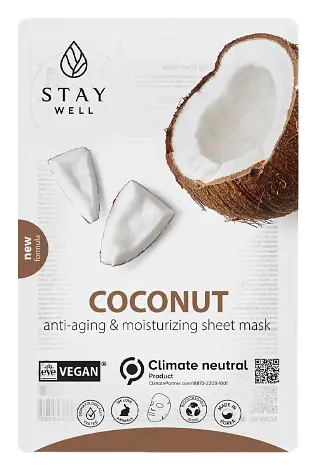 Stay Well Climate Neutral Face Mask Coconut