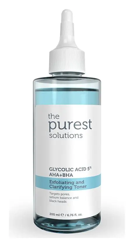 The Purest Solutions Exfoliating And Clarifying Toner Glycolic Acid %5 AHA+BHA