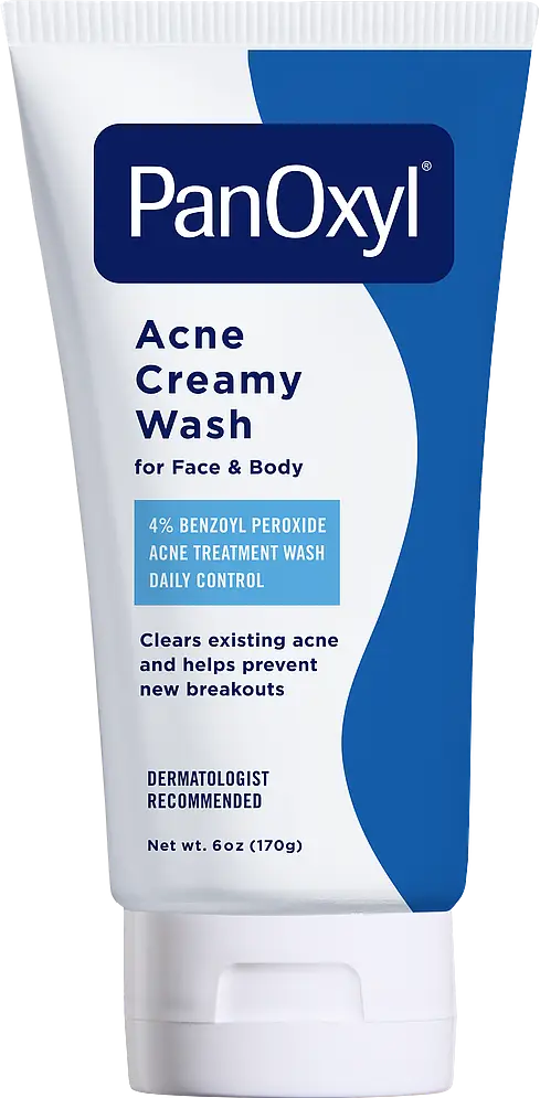 Panoxyl Acne Creamy Wash Benzoyl Peroxide 4% Daily Control