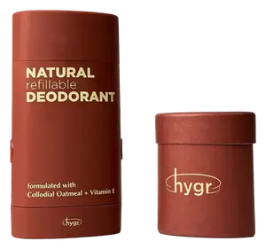 Hygr Smell Be Gone Natural Refillable Deodorant Rose Geranium