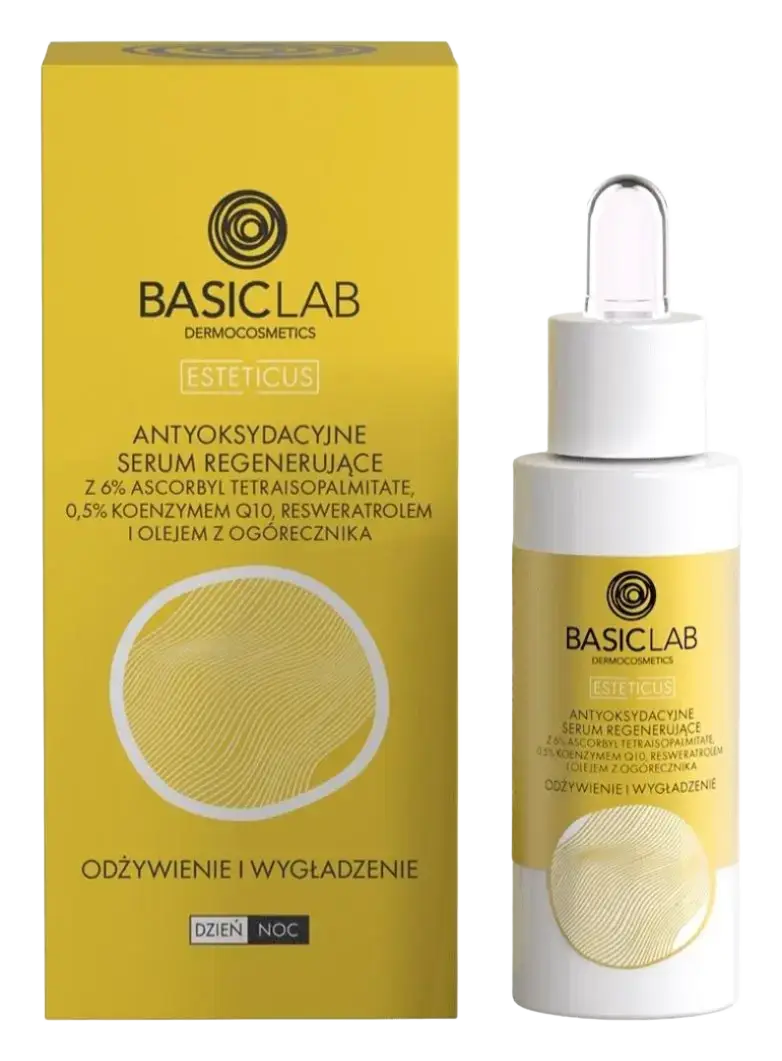BasicLab Nourishment And Smoothing Antioxidant Regenerating Serum