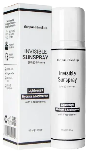 The Pastels Shop Invisible Sunspray SPF 50