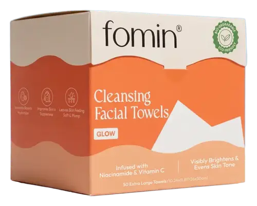 Fomin Cleansing Facial Towels Glow